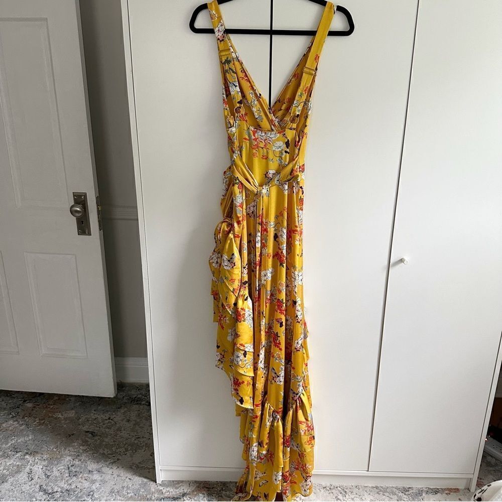 Bronx and Banco Narciss Midi Dress in Yellow - Picture 15 of 15